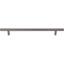 Top Knobs M1273 Hopewell Bar Pull 8 13/16 Inch CC Ash Gray